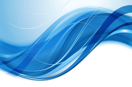 Blue Abstract Fresh Waves Background Design