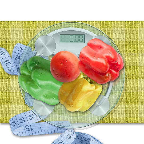 istock Concept of a vegetable diet. 186315184