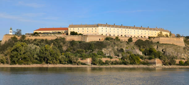 istock Petrovaradin Fortress on the Danube river, panoramic view 1863158267