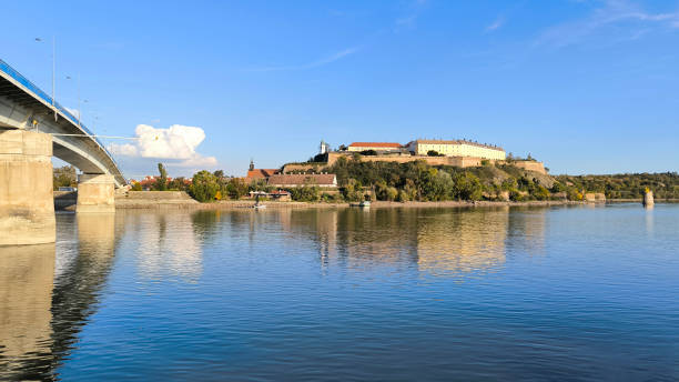 istock Petrovaradin Fortress on the Danube river, panoramic view 1863159829