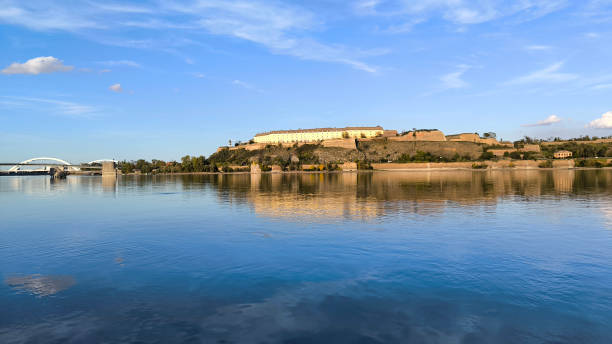 istock Petrovaradin Fortress on the Danube river, panoramic view 1863160337