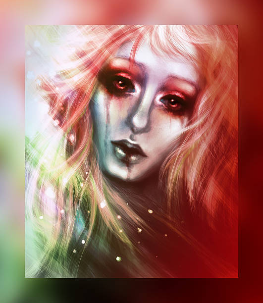 istock girl with bloodshot eyes 186317308