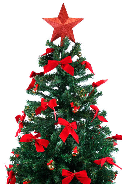 istock Close up on Christmas tree with decoration 1863181632