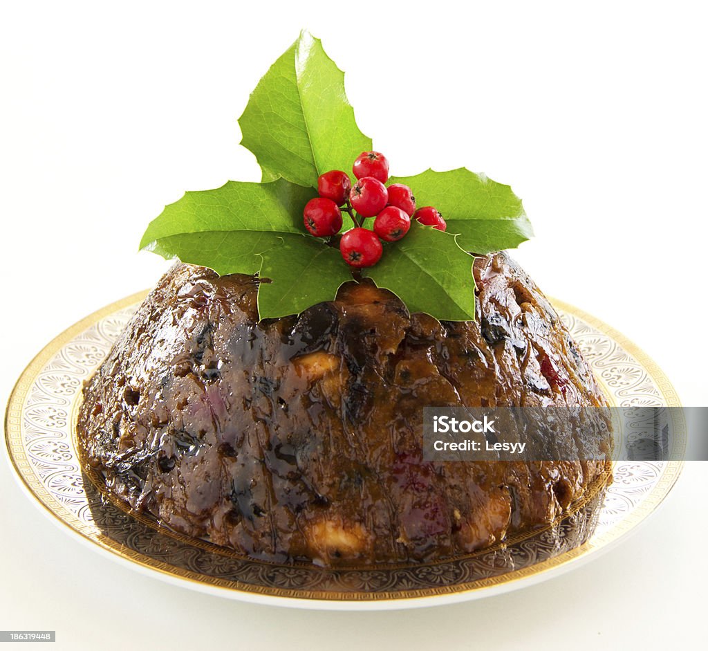 christmas pudding Christmas Pudding Stock Photo