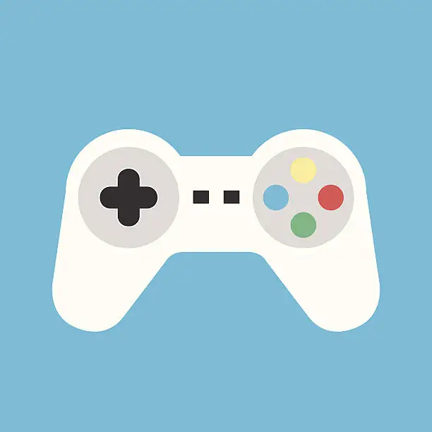 Vector illustration of Vector Gamepad Icon