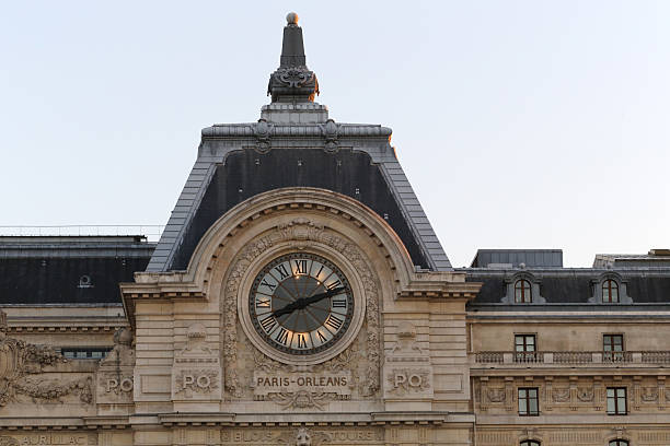 Orsay Museum The Orsay Museum in Paris across the Seine River musee dorsay stock pictures, royalty-free photos & images
