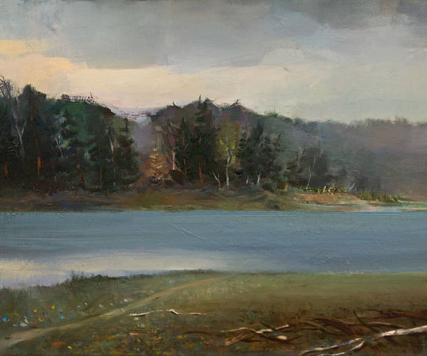 istock Landscape Oil Painting 186321199