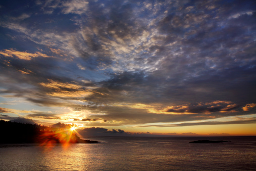 Morning At The Seacoast, Acadia National Park, Maine, USA