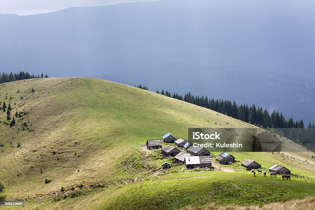 mountain village - Lizenzfrei Alpen Stock-Foto