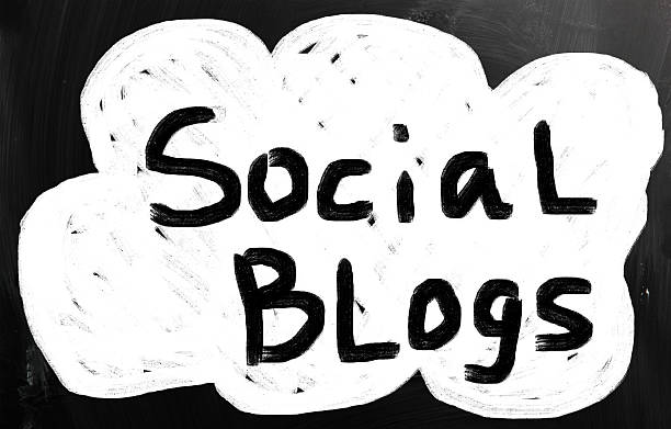 istock social media concept - text handwritten on a blackboard 186324970