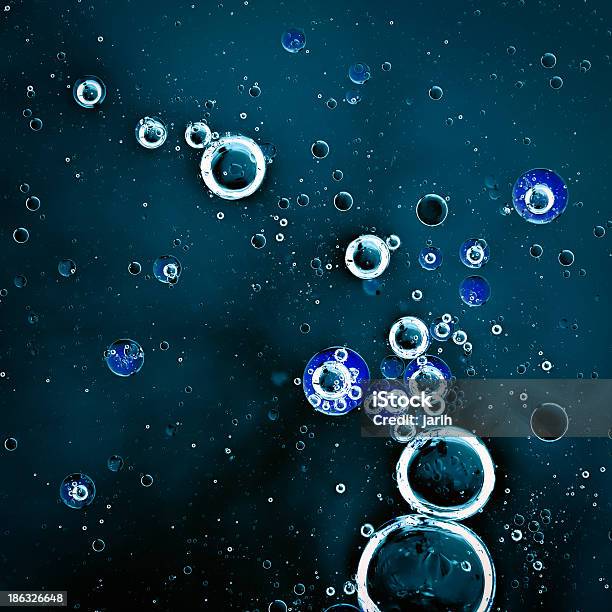 Blue Space Stock Photo - Download Image Now - Backgrounds, Blue, Bubble