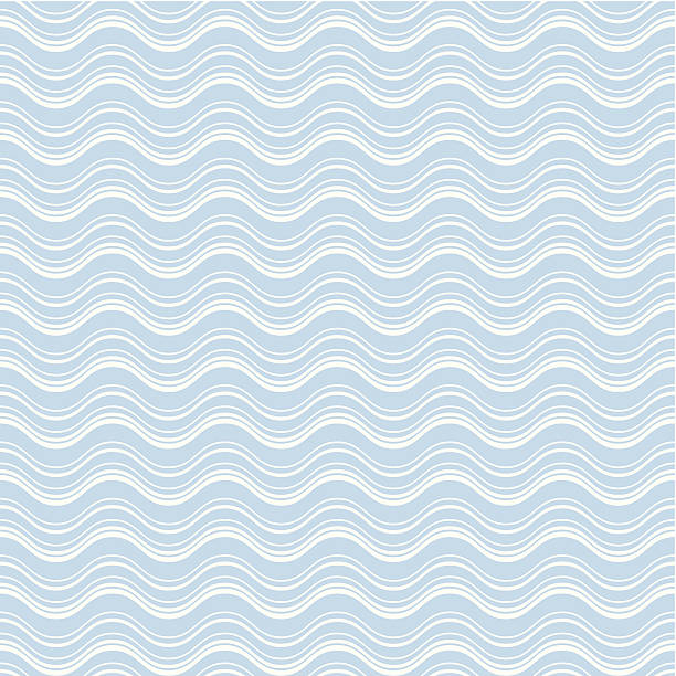 Water style blue waves background vector art illustration