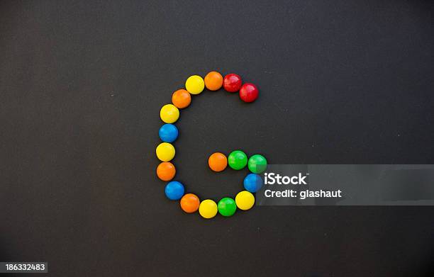 The Letter G Stock Photo - Download Image Now - Alphabet, Black Color, Blue