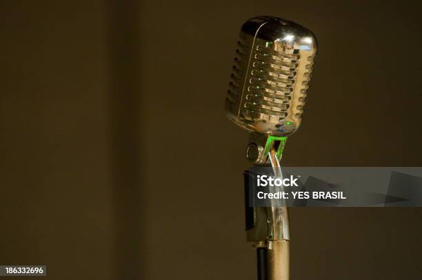 Microphone Stock Photo - Download Image Now - Arts Culture and Entertainment, Audio Equipment, Beginnings