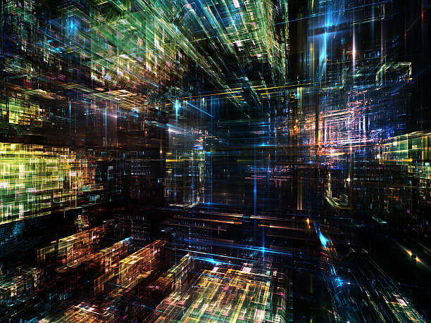 istock Advance of Fractal Metropolis 186333653