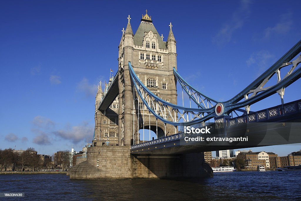 Berühmten Tower Bridge in London, England - Lizenzfrei Architektur Stock-Foto