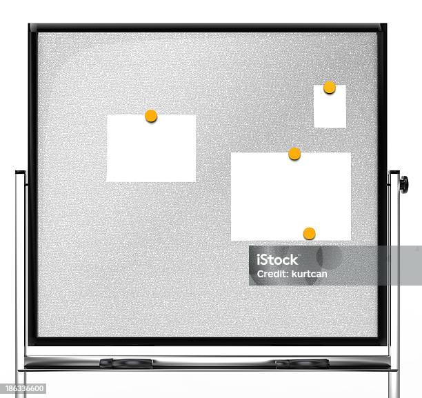 Board Standing Stock Photo - Download Image Now - Adhesive Note, Chalkboard - Visual Aid, Wall - Building Feature