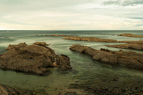 Coastal view stock photo