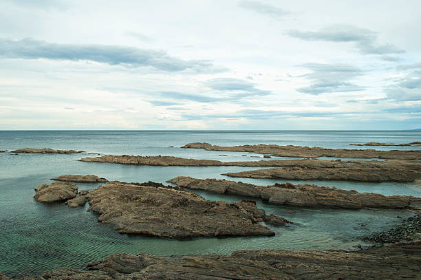 Coastal landscape stock photo