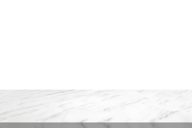 istock white marble stone table top isolated on white background for product display 1863390943