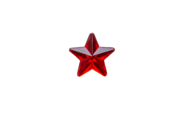 istock red star jewels sticker isolated on white background 1863394866