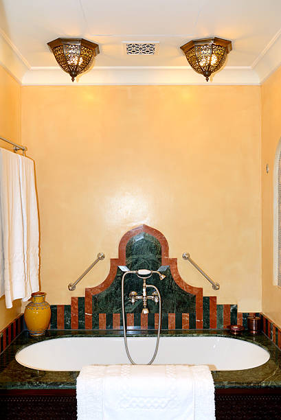 istock Bathroom in the luxury hotel, Dubai, UAE 186341445