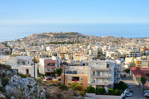 istock View on Rethymno town. Crete. Greece 186341481
