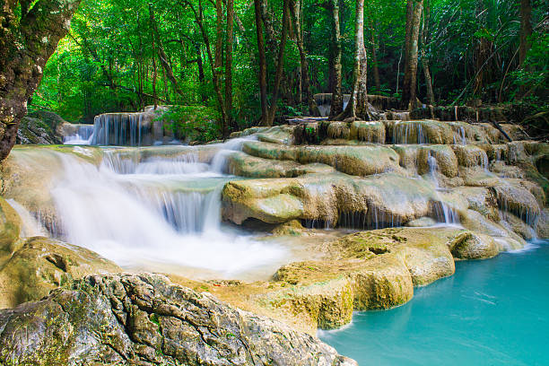 istock Erawan Waterfall, Kanchanaburi, Thailand 186343106