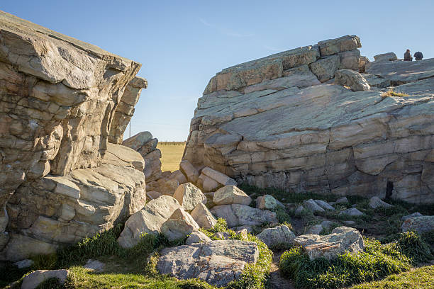 istock Okotoks Erratic - The Big Rock 186343354