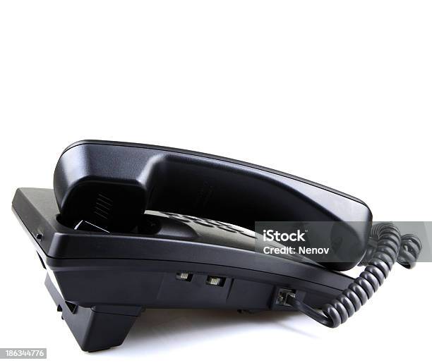 Office Phone Stock Photo - Download Image Now - Business, Cable, Color Image