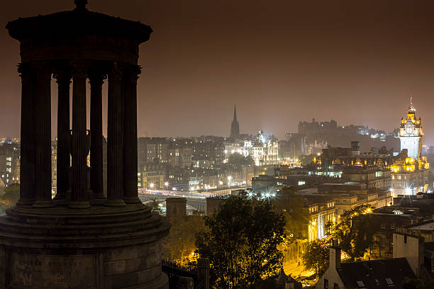 istock Edinburgh at night from Calton Hill 186346438