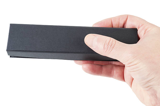istock Male Handing holding Closed Pen Case 186346965