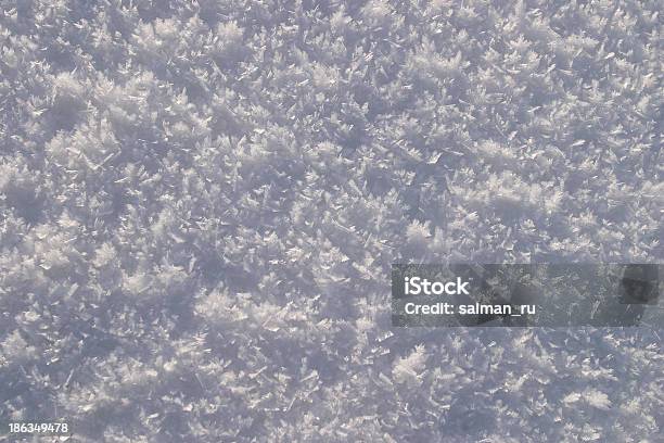 Macro De Neve - Fotografias de stock e mais imagens de Abstrato - Abstrato, Ao Ar Livre, Azul