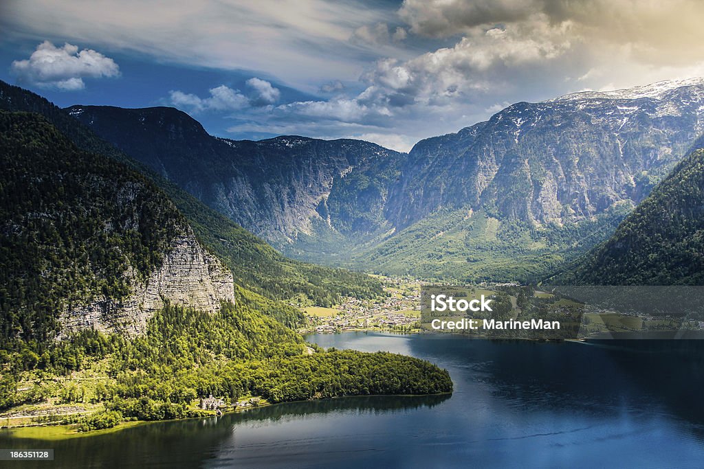 Das Dorf befindet sich im central valley - Lizenzfrei Balkan Stock-Foto