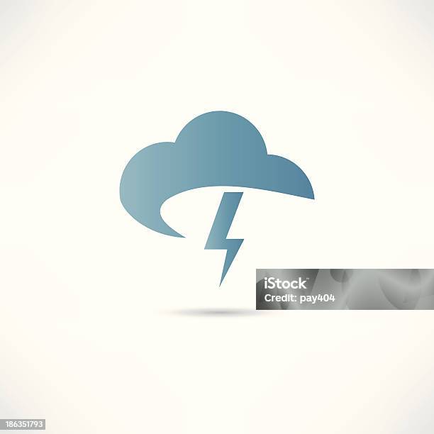 Weather Icon Stock Illustration - Download Image Now - Blizzard, Climate, Cumulonimbus