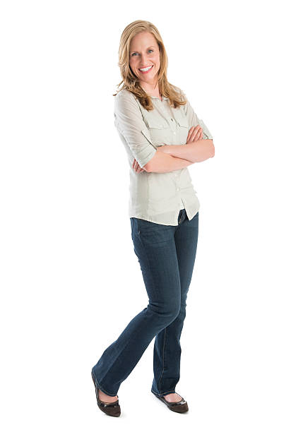 istock Beautiful Woman With Arms Crossed 186361171