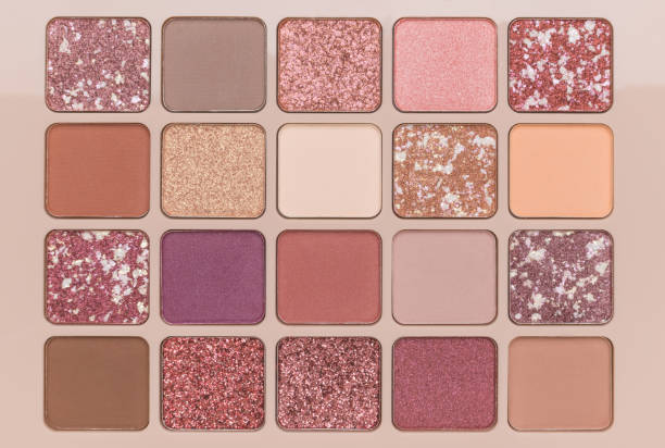 istock A large set of bright eye shadow. 1863625222