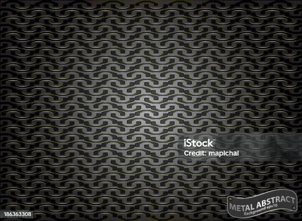 Metallic Pattern Print Metallic Steel Pattern Stock Illustration - Download Image Now ...