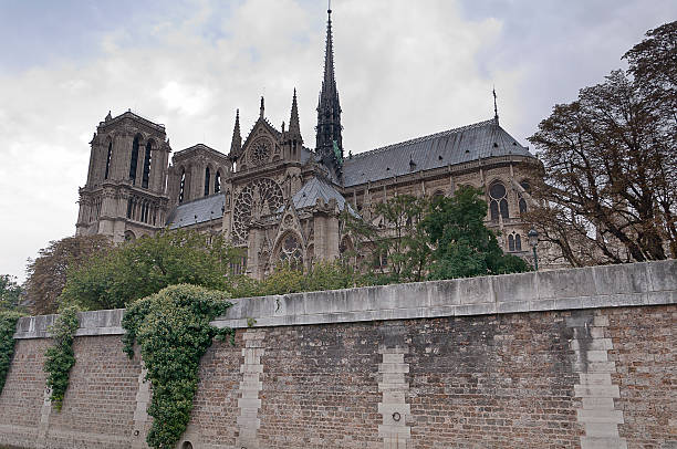 Notre-Dame de Paris - fotografia de stock