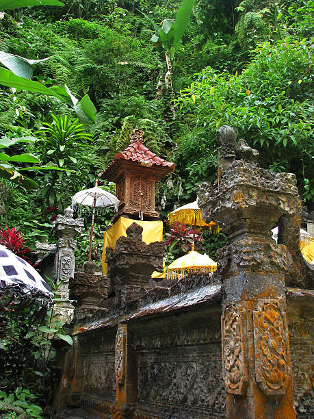 istock Bali: lovely and peaceful temple surrounded by wild nature 186372539