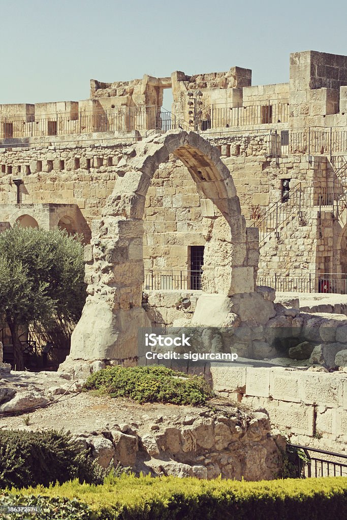 City of the king David, Jerozolima, Izrael. - Zbiór zdjęć royalty-free (Antyki)
