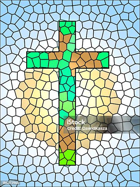 Faith Symbol Cross Stock Photo - Download Image Now - Backgrounds, Black Color, Bright