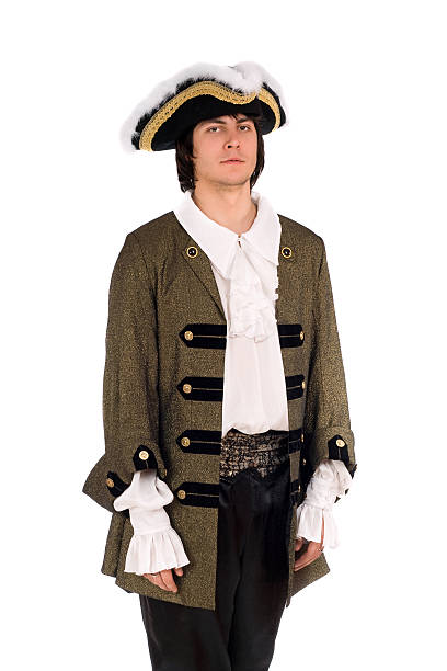 istock Young man in a historical costume 186375351