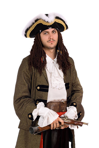 istock young man in a pirate costume 186375380
