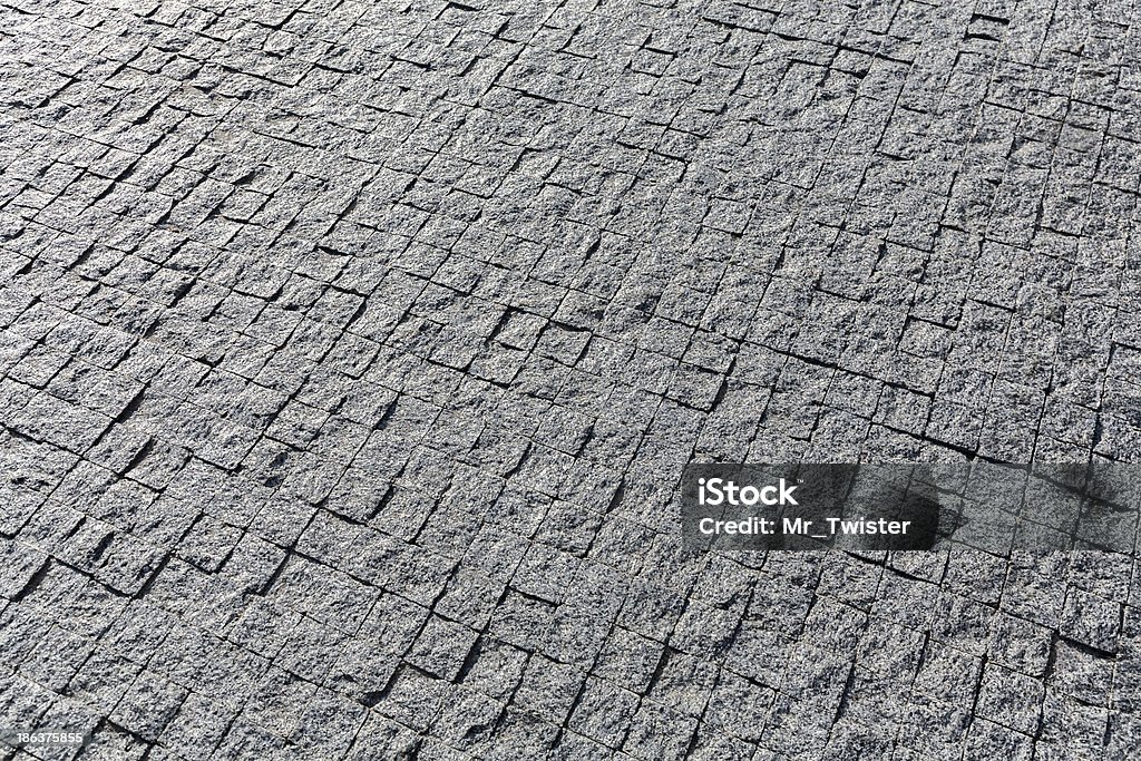 Pavimento de pedras de granito - Foto de stock de Bloco royalty-free