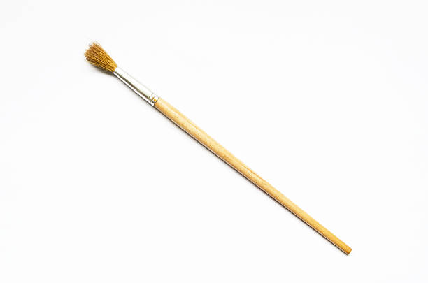 paintbrush isolated stock photo