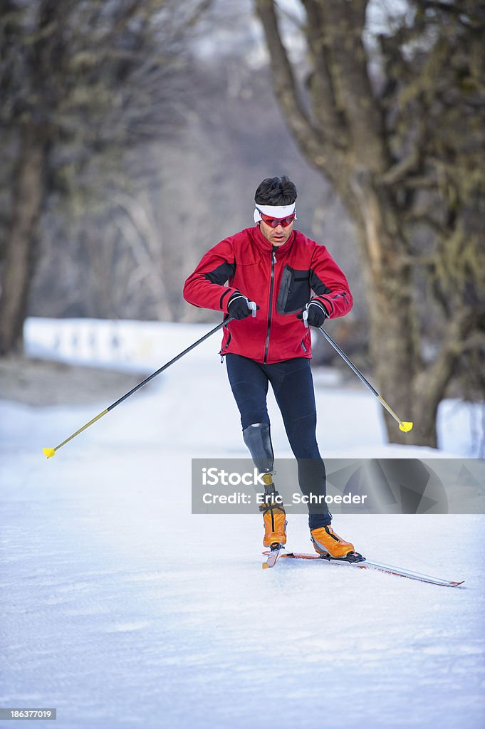 nordic skiing - Lizenzfrei Skifahren Stock-Foto
