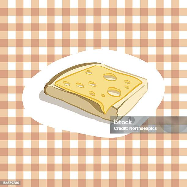 Cheese Sandwich Stock Illustration - Download Image Now - Cheese Sandwich, Backgrounds, Bread