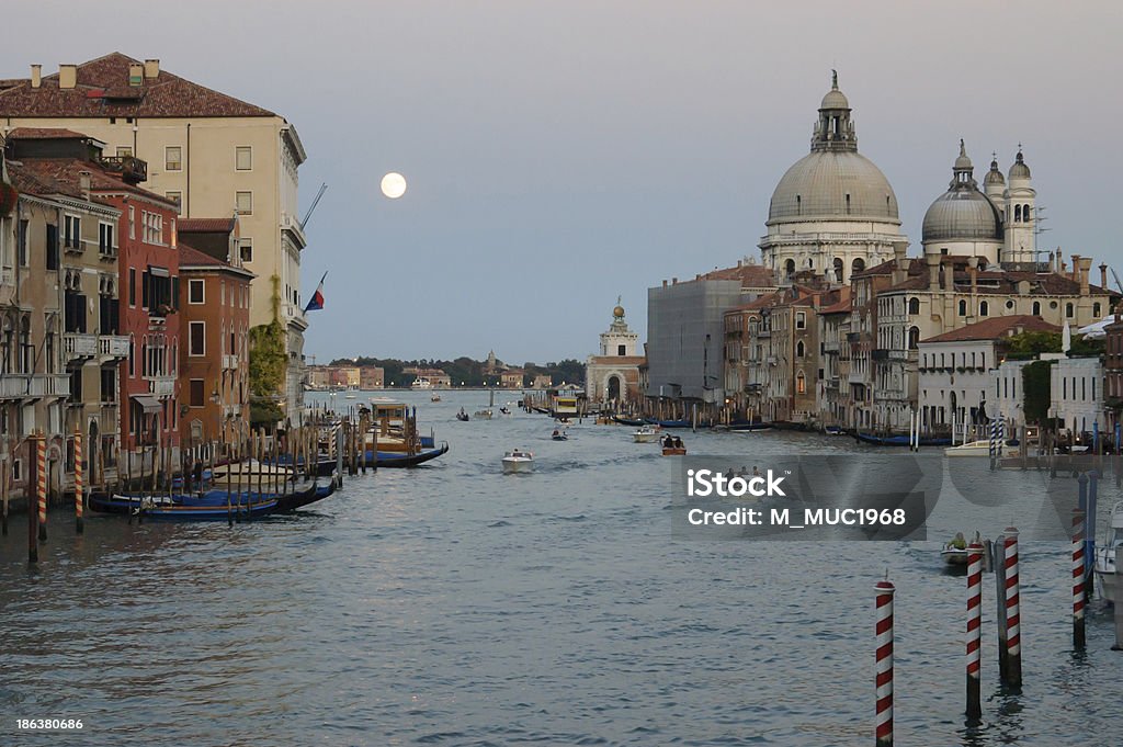 Grand Canal em Veneza, Itália - Royalty-free Lua Foto de stock
