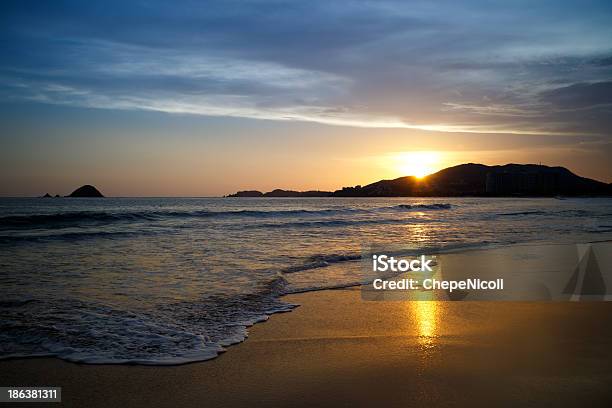 Sunset Stock Photo - Download Image Now - Ixtapa, Sunset, Zihuatanejo